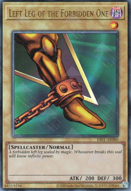 ES01-AE080 Left Leg of the Forbidden One (UL)