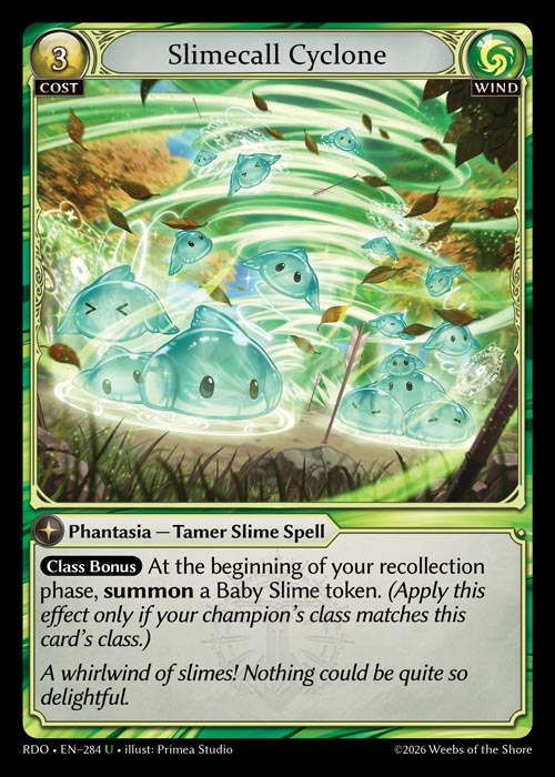 RDO-284 Slimecall Cyclone (Uncommon)