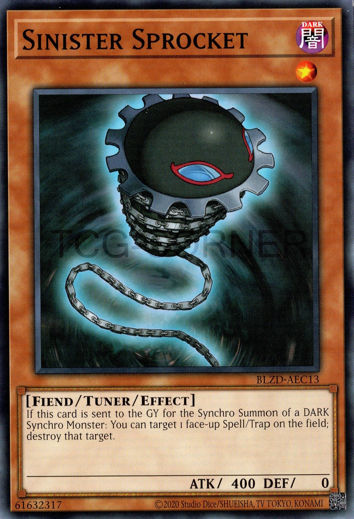 BLZD-AEC13 Sinister Sprocket (N)