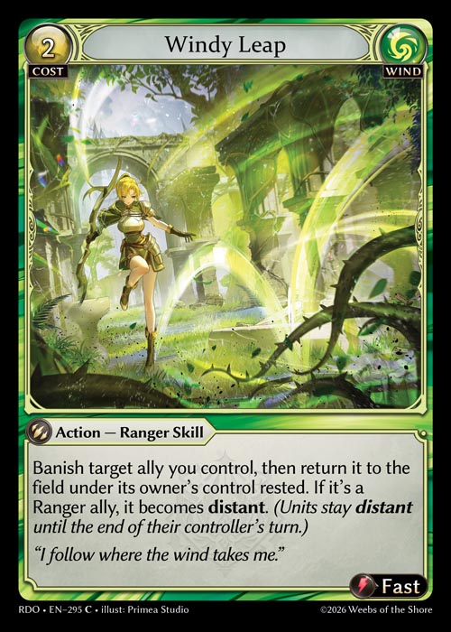 RDO-295 Windy Leap (Common)