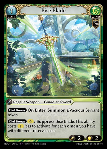 RDO-031 Bise Blade (Super Rare)