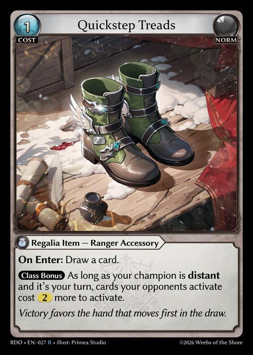 RDO-027 Quickstep Treads (Rare)
