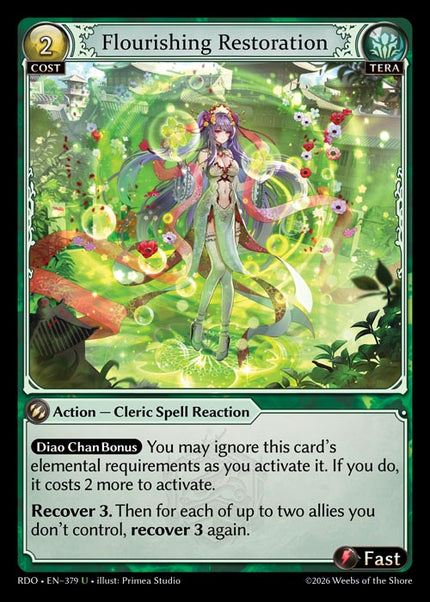 RDO-379 Foil-Flourishing Restoration (Uncommon)