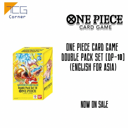 ONE PIECE CARD GAME Double Pack Set Vol.10 [DP-10] (ENGLISH FOR ASIA)
