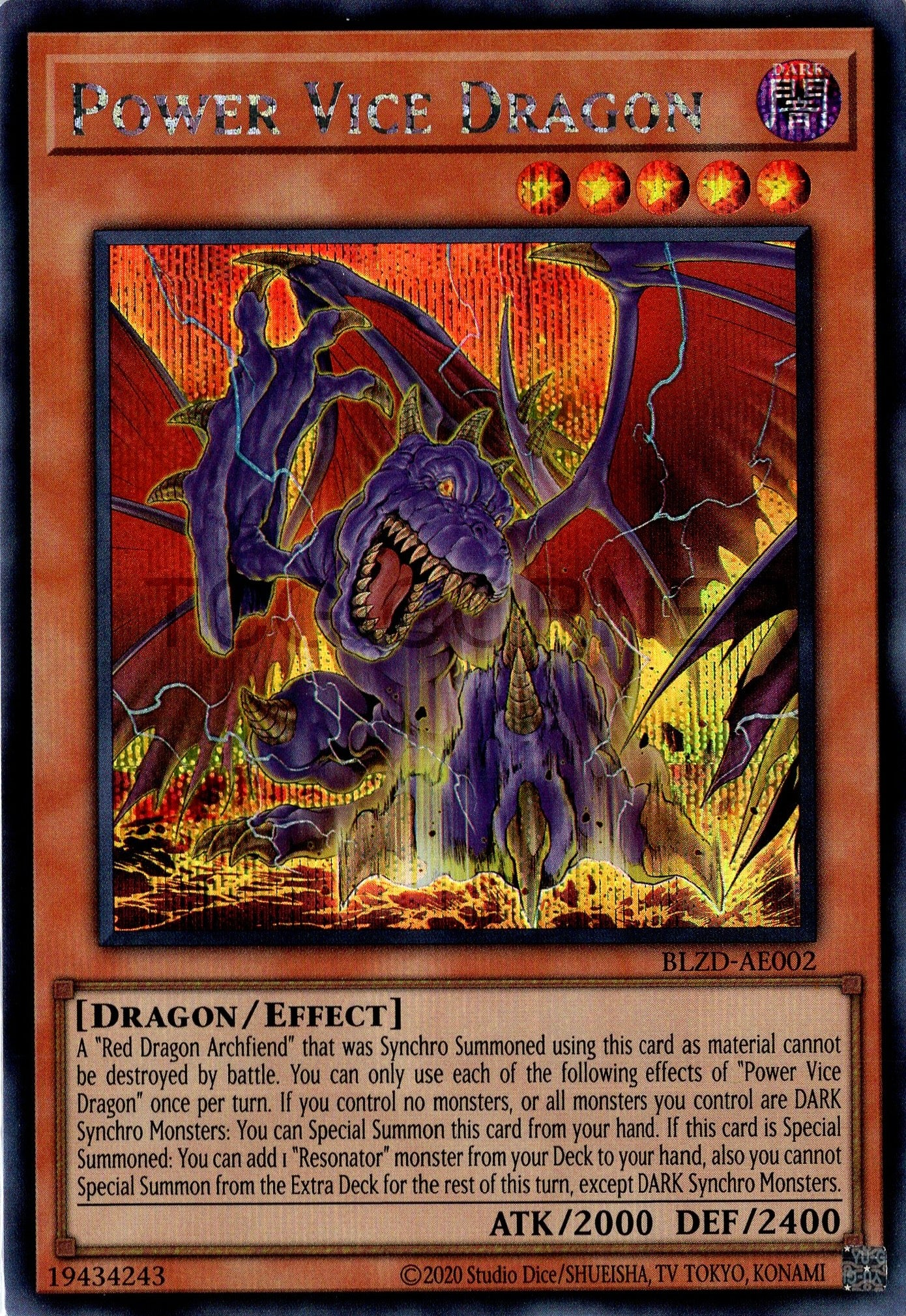 BLZD-AE002 Power Vice Dragon (SER)