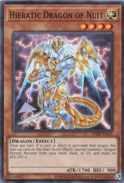 SDRB-AE016 Hieratic Dragon of Nuit