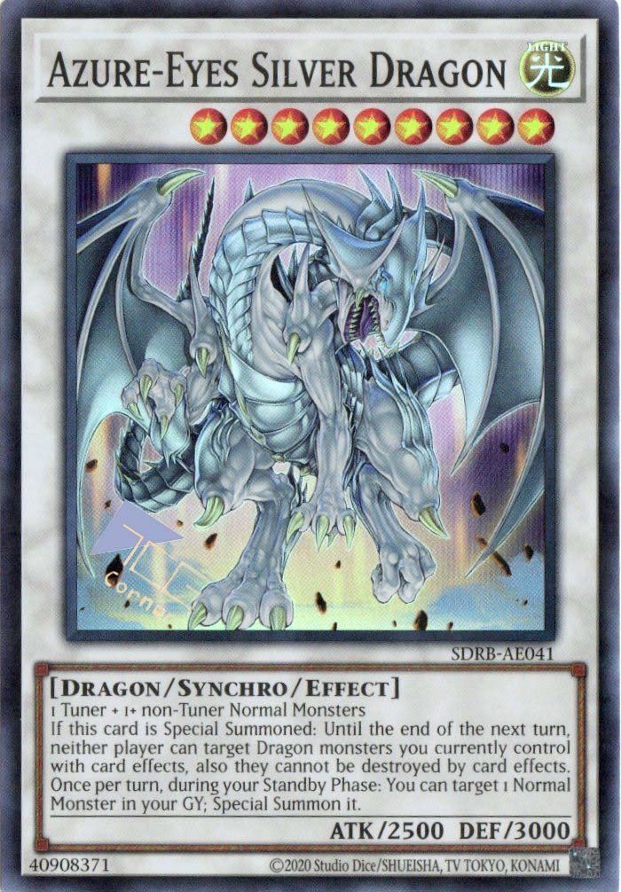 SDRB-AE041 Azure-Eyes Silver Dragon