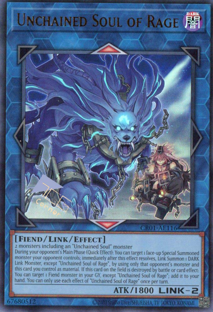 CR01-AE116 Unchained Soul Of Rage (UR) (Status A)