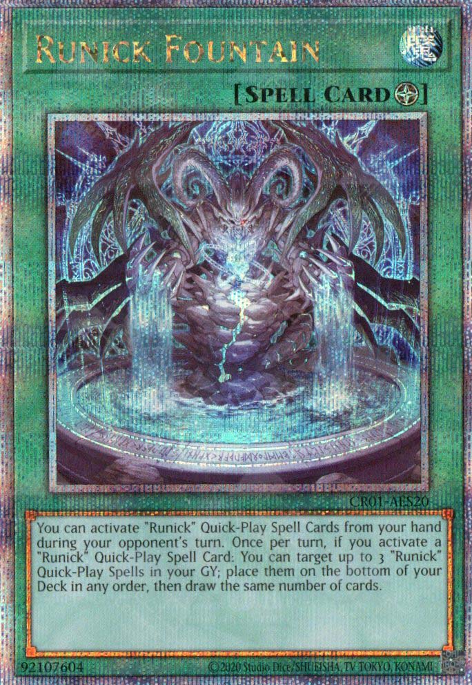 CR01-AES20 Runick Fountain (QSCR) – TCG Corner