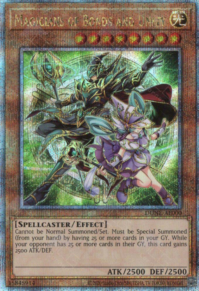 DUNE-AE000 Magicians of Bonds and Unity (QCSR)(Status B)