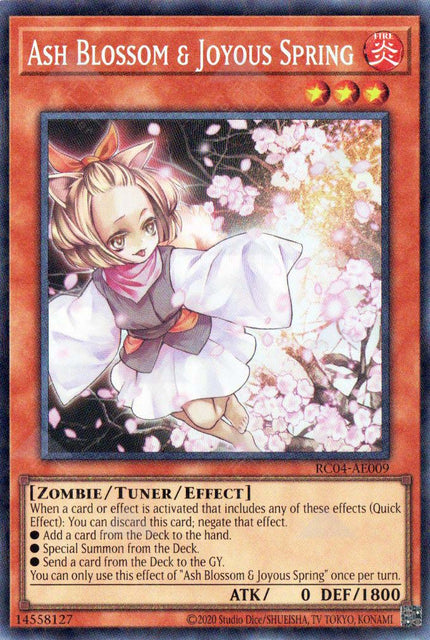 RC04-AE009 Ash Blossom & Joyous Spring (CR)
