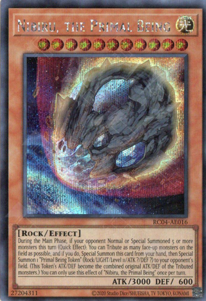 RC04-AE016 Nibiru, the Primal Being (SER)