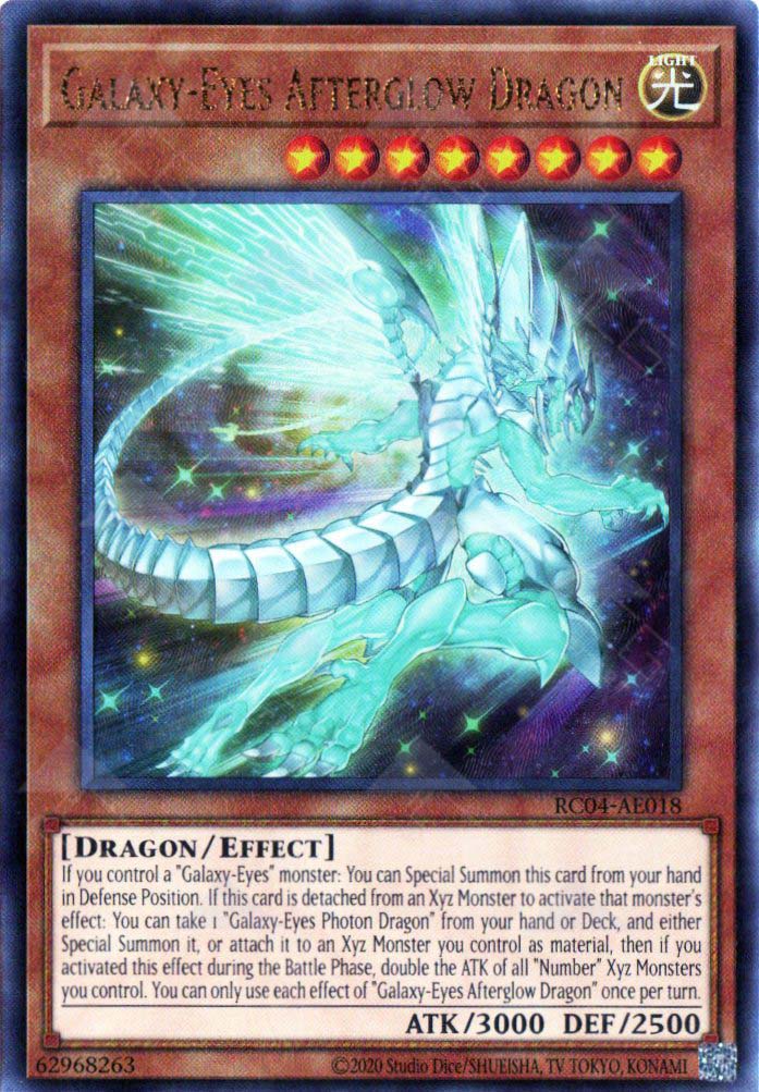 RC04-AE018 Galaxy-Eyes Afterglow Dragon (UL)