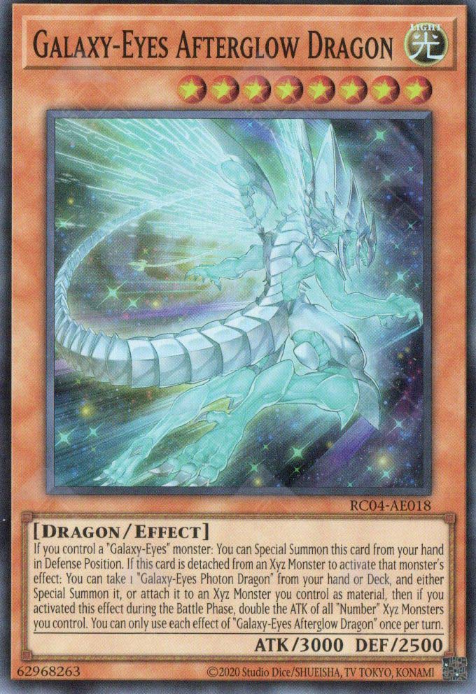 RC04-AE018 Galaxy-Eyes Afterglow Dragon (SR)