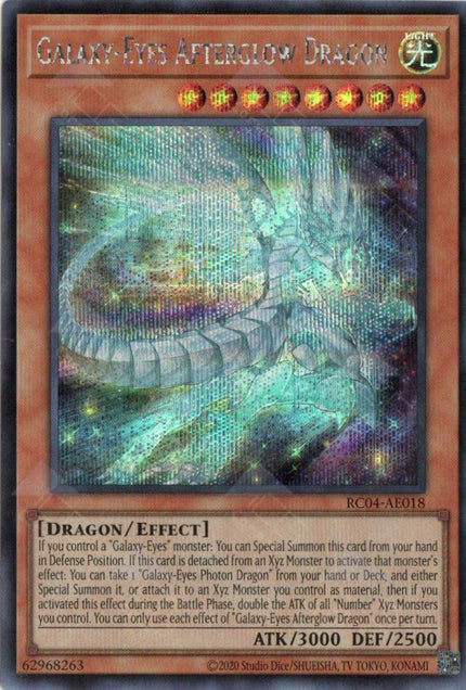 RC04-AE018 Galaxy-Eyes Afterglow Dragon (SER)