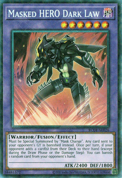 RC04-AE026 Masked HERO Dark Law (CR)