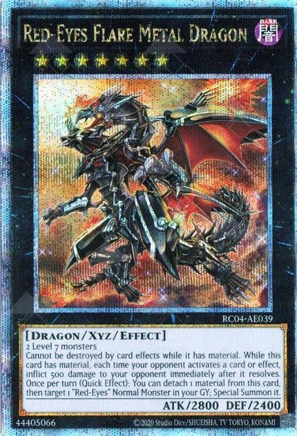 RC04-AE039 Red-Eyes Flare Metal Dragon (QCSR)