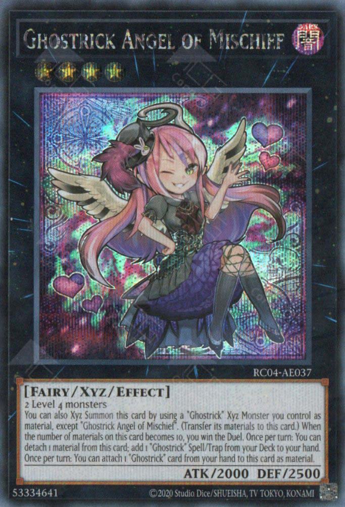 RC04-AE037 Ghostrick Angel of Mischief (SER)