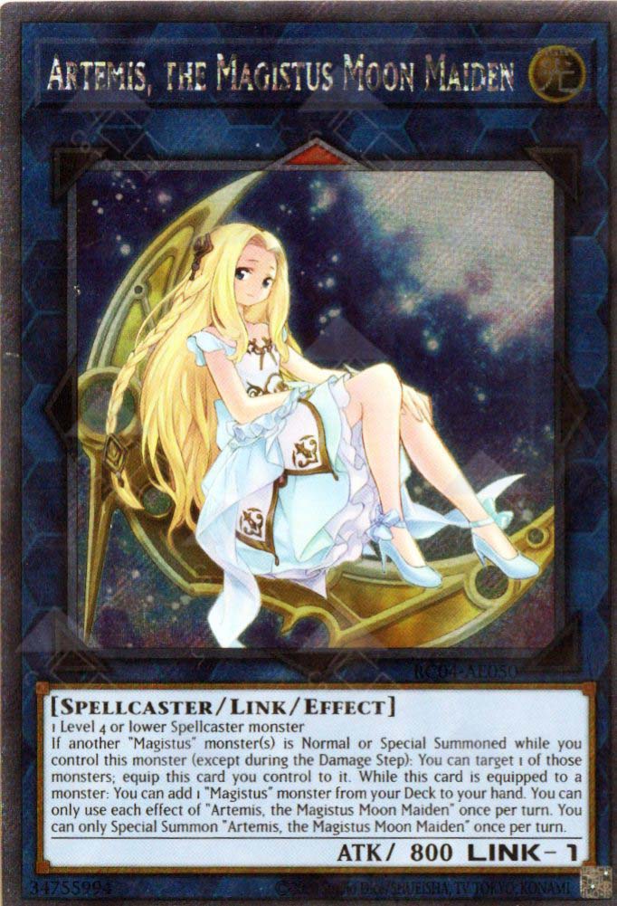 RC04-AE050 Artemis, the Magistus Moon Maiden (EXSER)