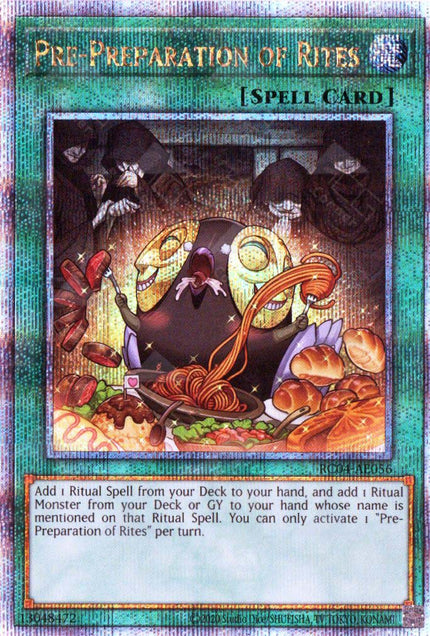 RC04-AE056 Pre-Preparation of Rites (QCSR) (Status A)