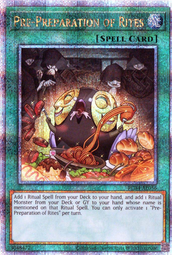 RC04-AE056 Pre-Preparation of Rites (QCSR) (Status A)