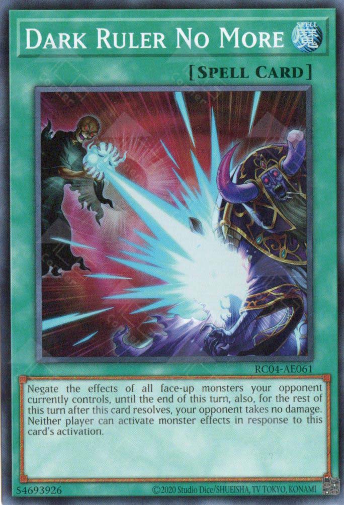 RC04-AE061 Dark Ruler No More (SR)