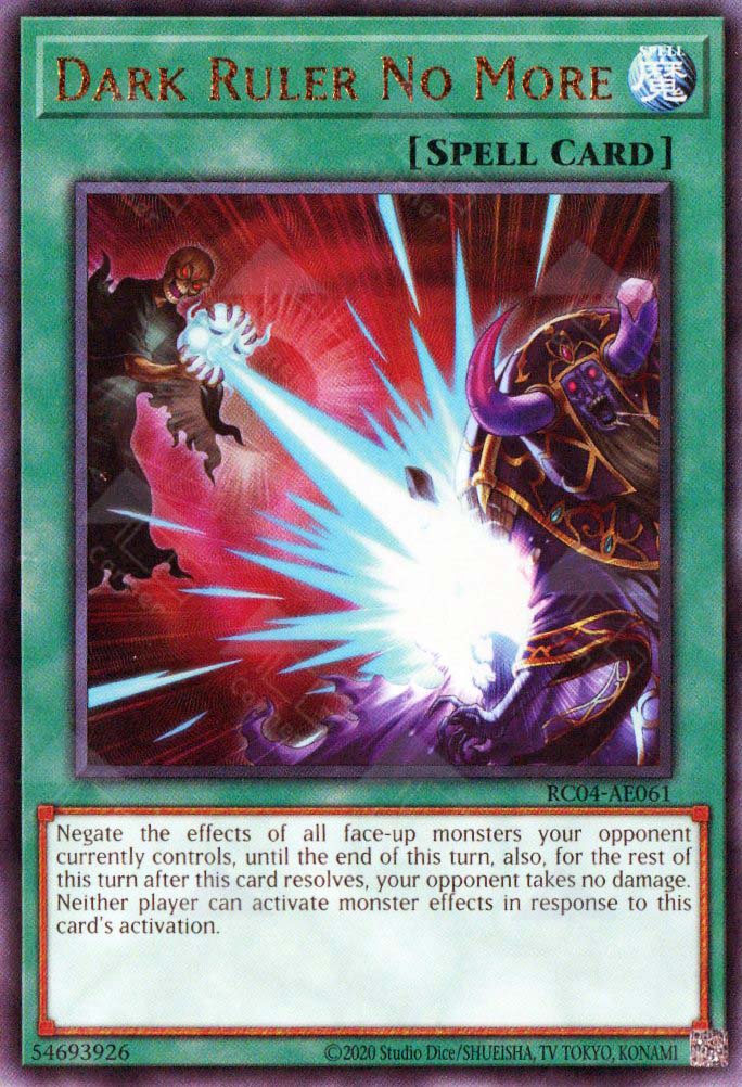 Evenly Dark Ruler RC04-AE061 Dark Ruler No More (UL) – TCG Corner
