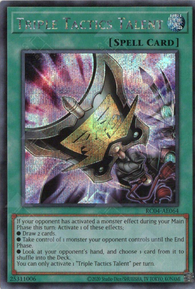 RC04-AE064 Triple Tactics Talent (SER)