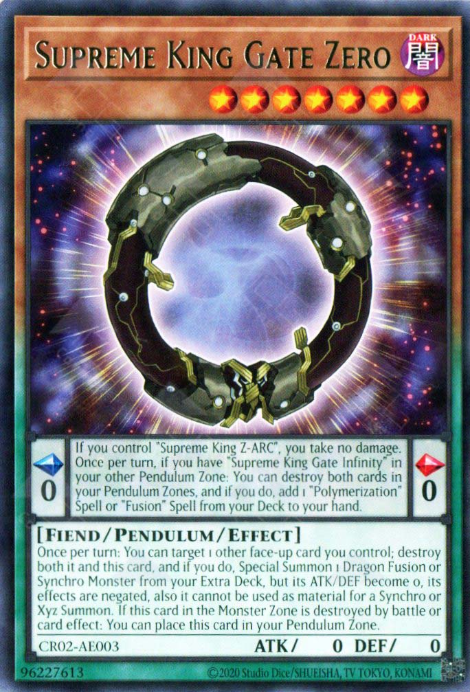 CR02-AE003 Supreme King Gate Zero (R)