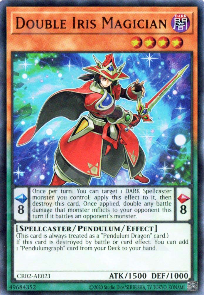 CR02-AE021 Double Iris Magician (UR)