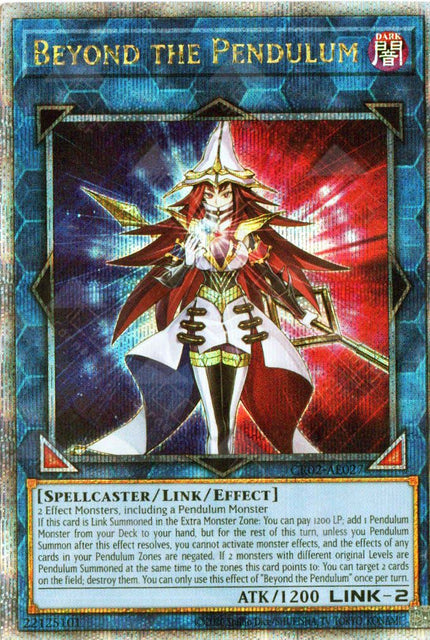 CR02-AES07 Beyond the Pendulum (QCSR)