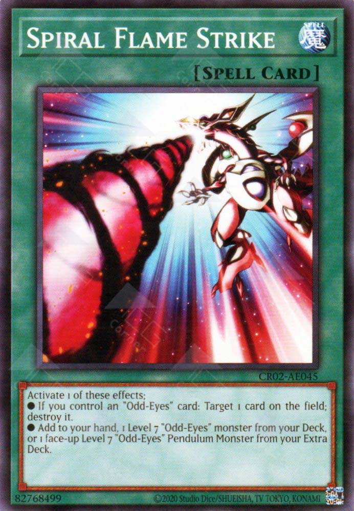 CR02-AE045 Spiral Flame Strike (N)