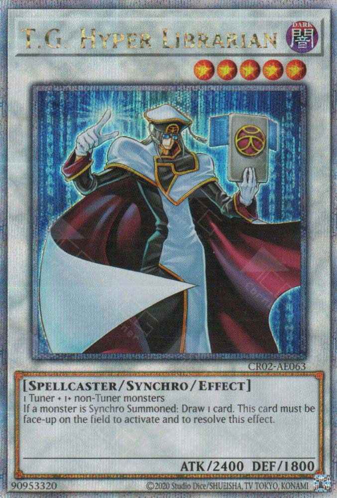 CR02-AES11 T.G. Hyper Librarian (QCSR)