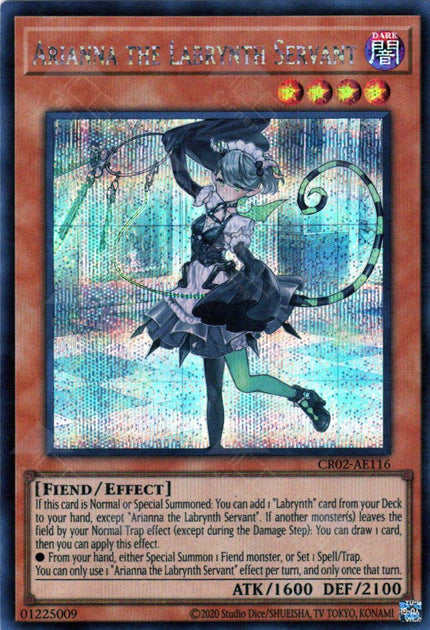 CR02-AE116 Arianna the Labrynth Servant (SER) (Status A)