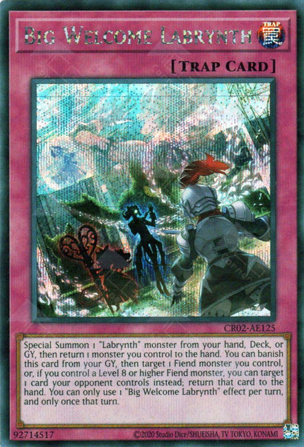 CR02-AE125 Big Welcome Labrynth (SER) (Status A)