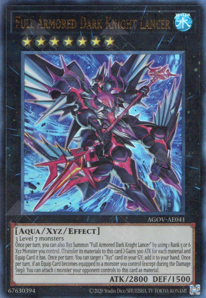 AGOV-AE041 Full Armored Dark Knight Lancer (UL) AGOV-AE041 Full Armored Dark Knight Lancer (UL)