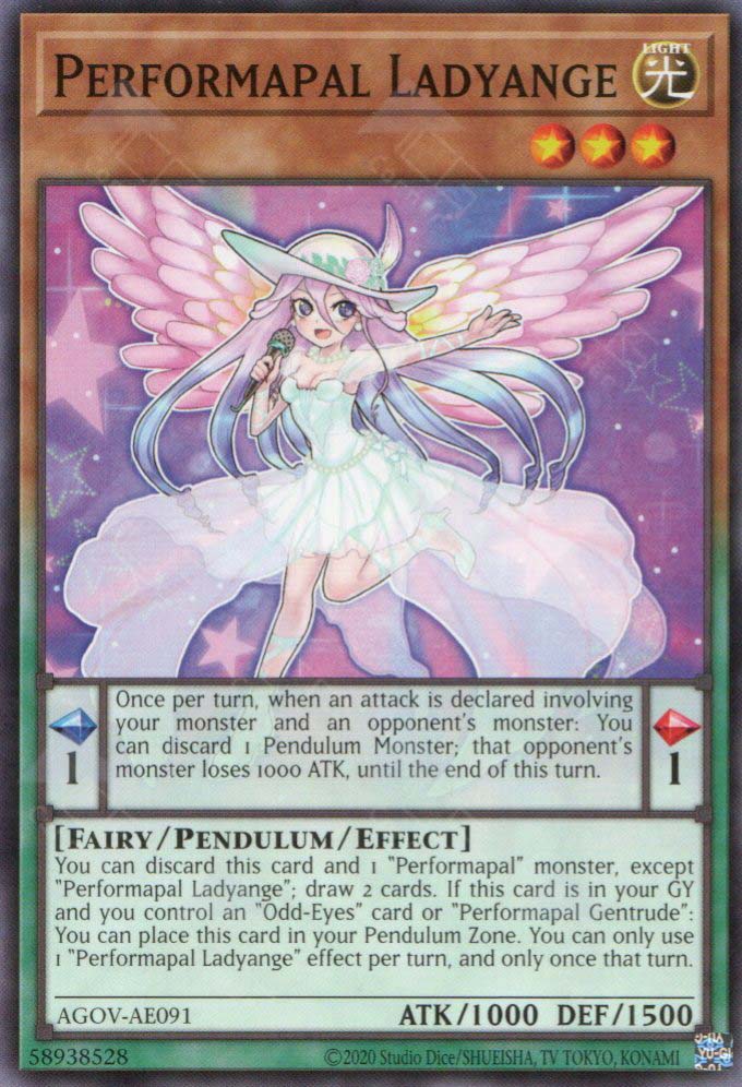 AGOV-AE091 Performapal Ladyange (N)