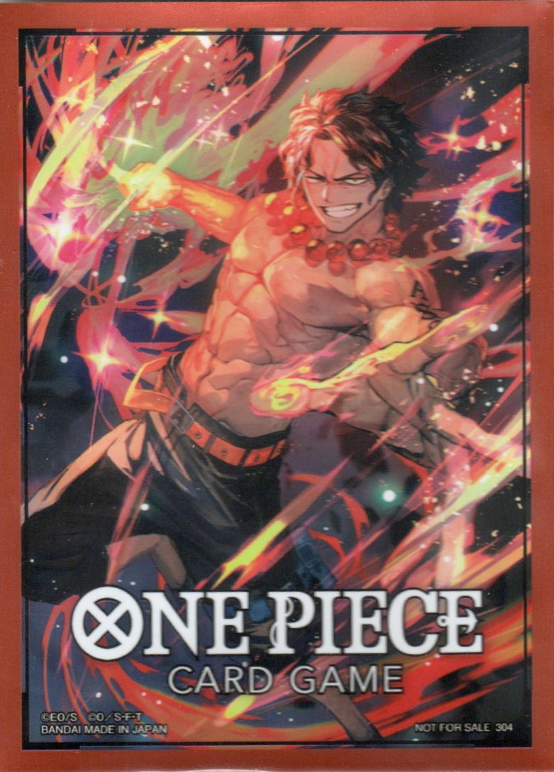 One Piece Card Game Promotion Sleeve 2024 (Portgas.D.Ace)