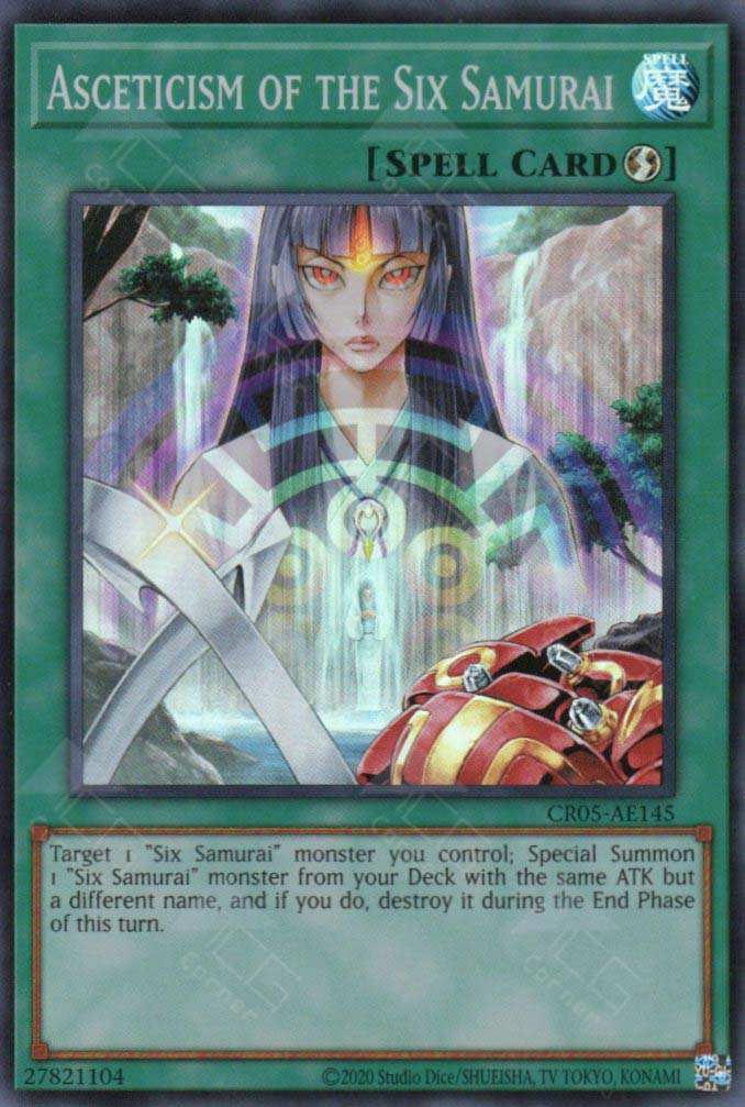 CR05-AE145 Asceticism of the Six Samurai (SR)