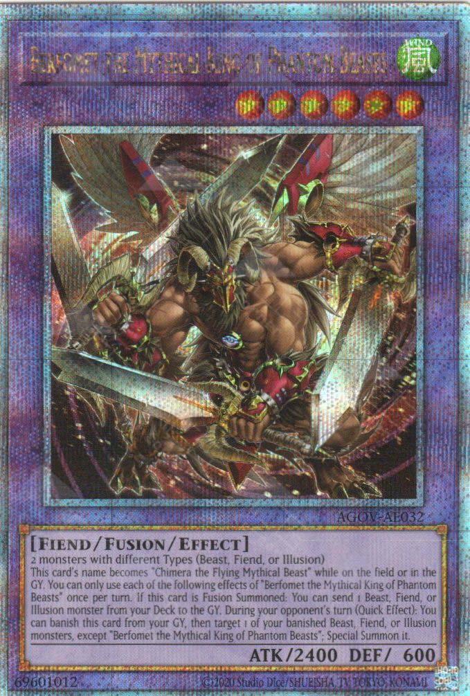AGOV-AE032 Berfomet The Mythical King Of Phantom Beasts (QCSR)