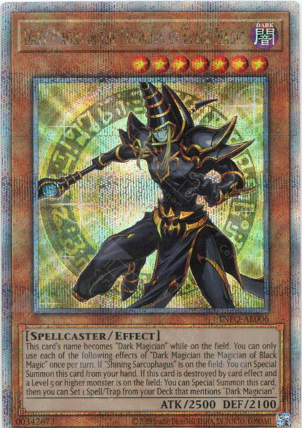 INFO-AE006 Dark Magician the Magician of Black Magic (QCSR)