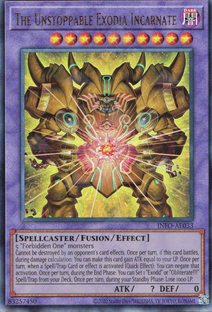 INFO-AE033 The Unstoppable Exodia Incarnate (UL)