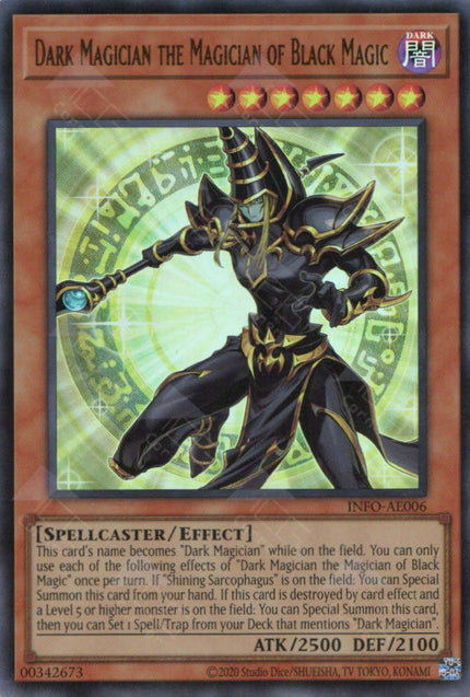 INFO-AE006 Dark Magician the Magician of Black Magic (UR)