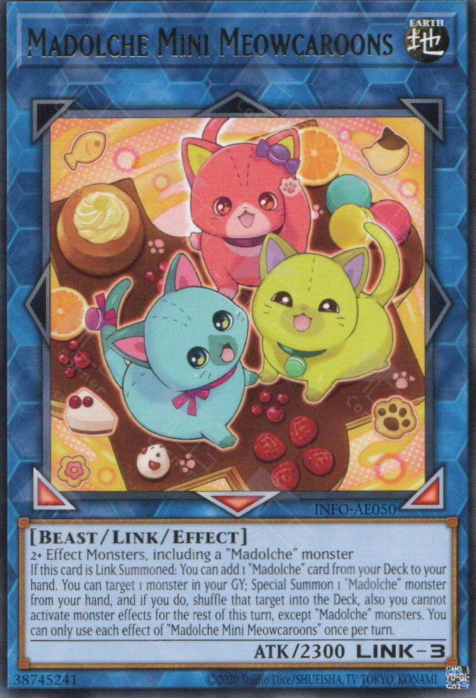 INFO-AE050 Madolche Mini Meowcaroons (R)