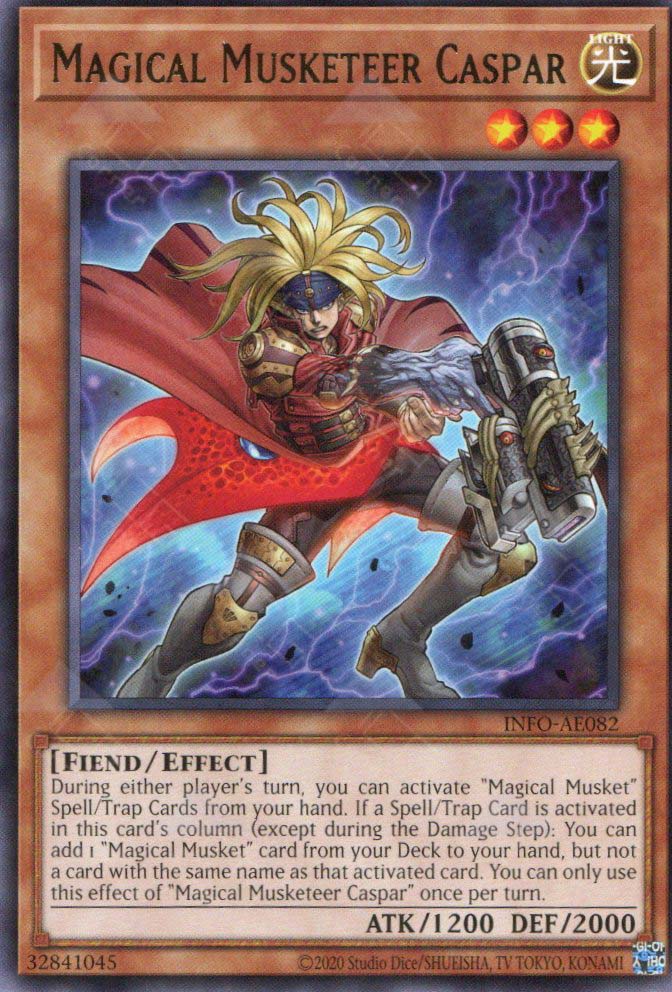 INFO-AE082 Magical Musketeer Caspar (R)