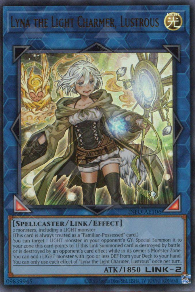 INFO-AE106 Lyna the Light Charmer, Lustrous (UR)