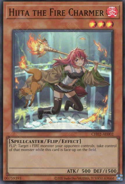 CH02-AE002 Hiita the Fire Charmer (SR)