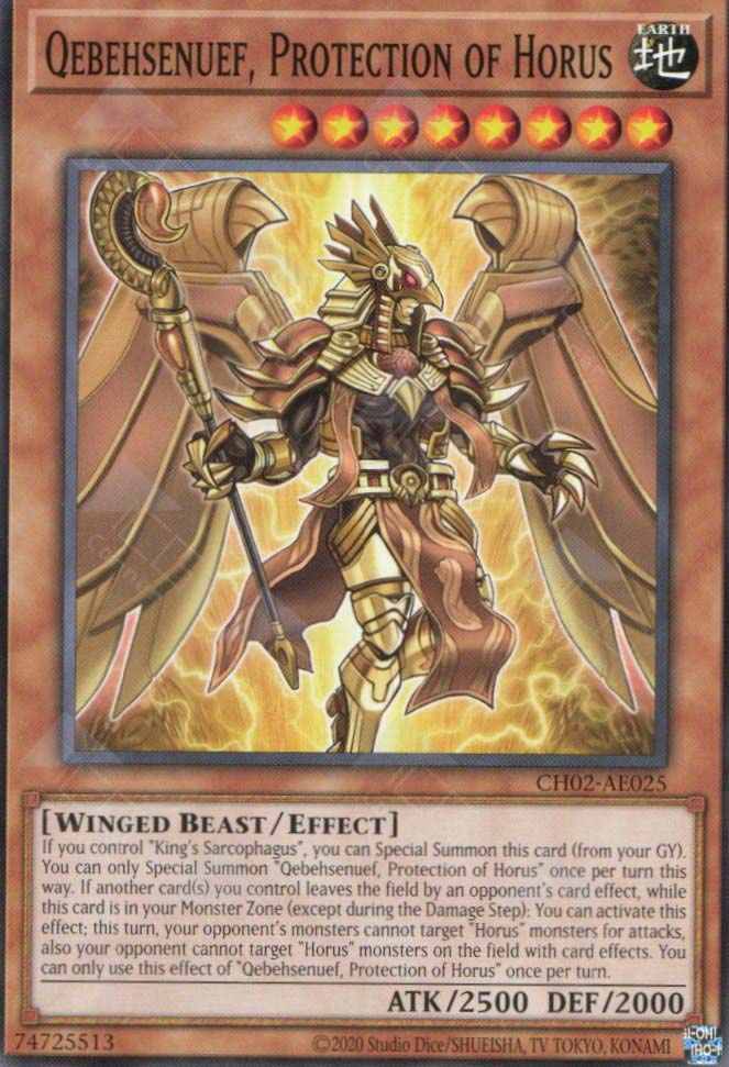 CH02-AE025 Qebehsenuef, Protection of Horus (N)