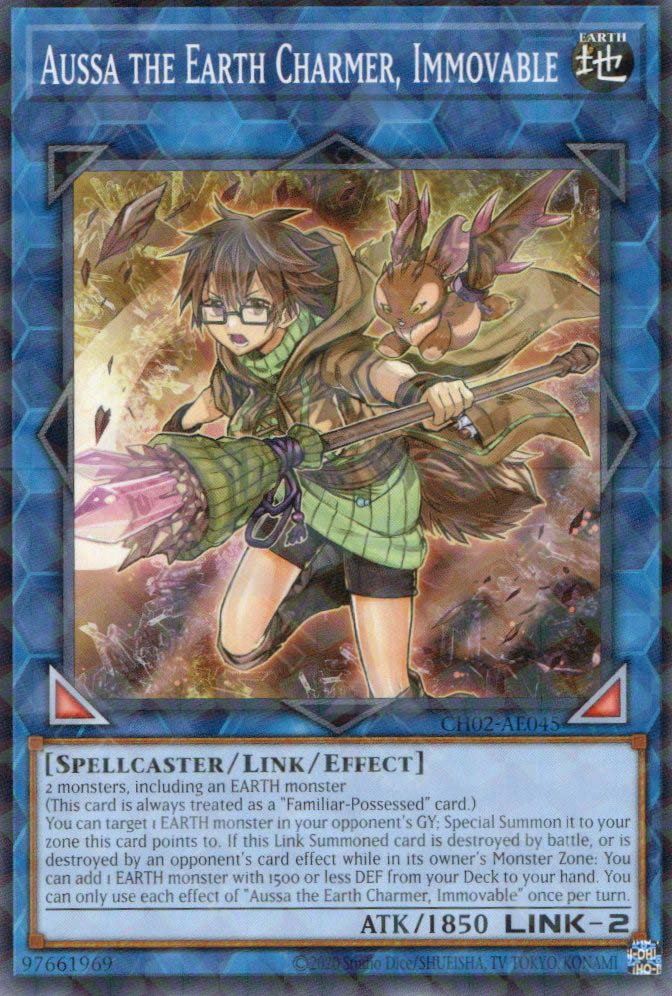CH02-AE045 Aussa the Earth Charmer, Immovable (P-N)