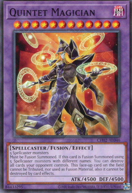 CH02-AE046 Quintet Magician (N)